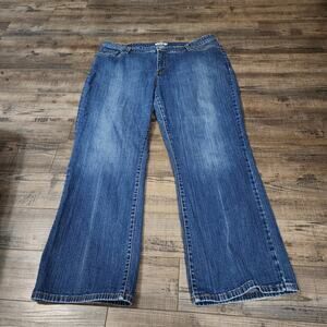 Levi's Womens 515 Denim Jeans size 24W Plus SIze Pants Boot Cut 2396